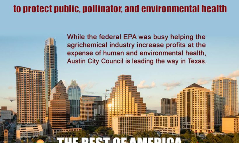 City of Austin, Texas, Bans Chlorpyrifos…